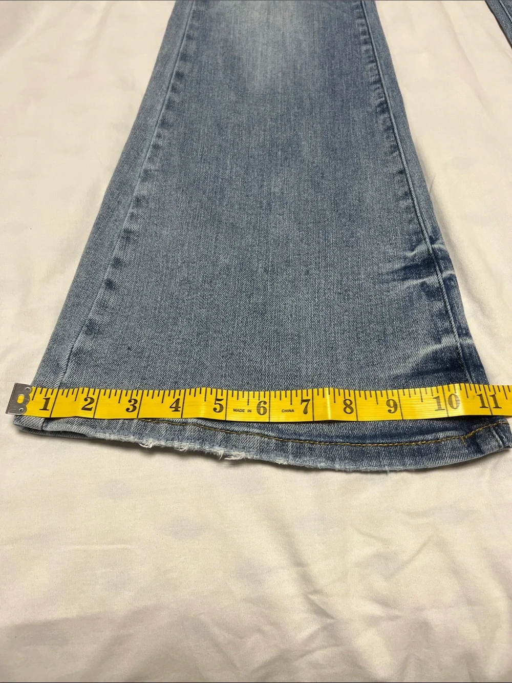 Judy Blue Light Wash Flare Jeans - Picture 3 of 10